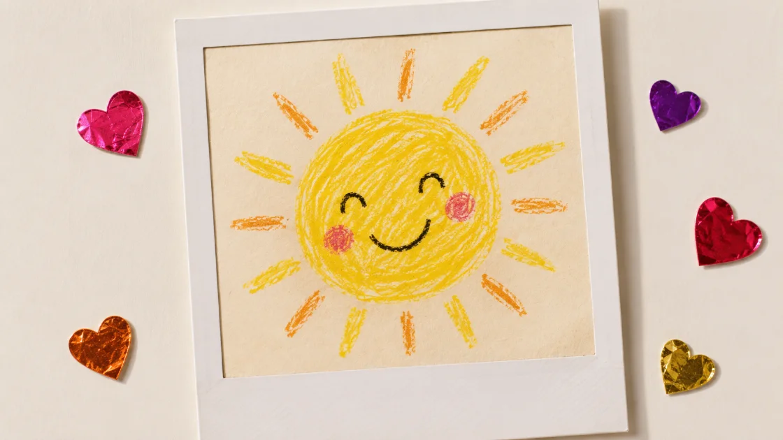 A child's artwork